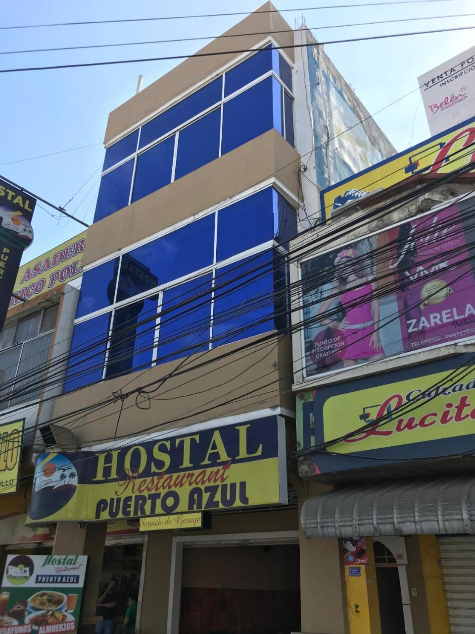 Hostal Puerto Azul Манта Екстериор снимка